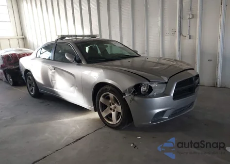 2013 Dodge Charger Police из США, поврежденный, VIN 2C3CDXAT0DH721718